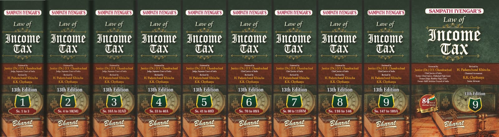 Sampath Iyengar’s Law of INCOME TAX [Vols. 1 to 9 released]